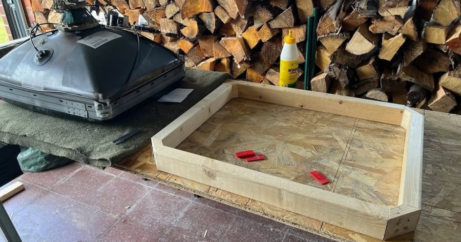 Construction de la borne d'arcade