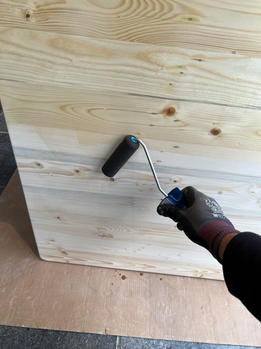 Construction de la borne d'arcade
