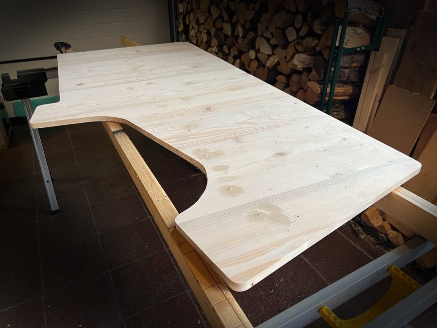 Construction de la borne d'arcade