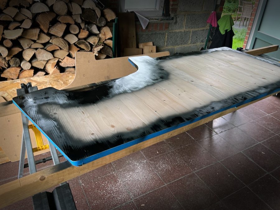 Construction de la borne d'arcade