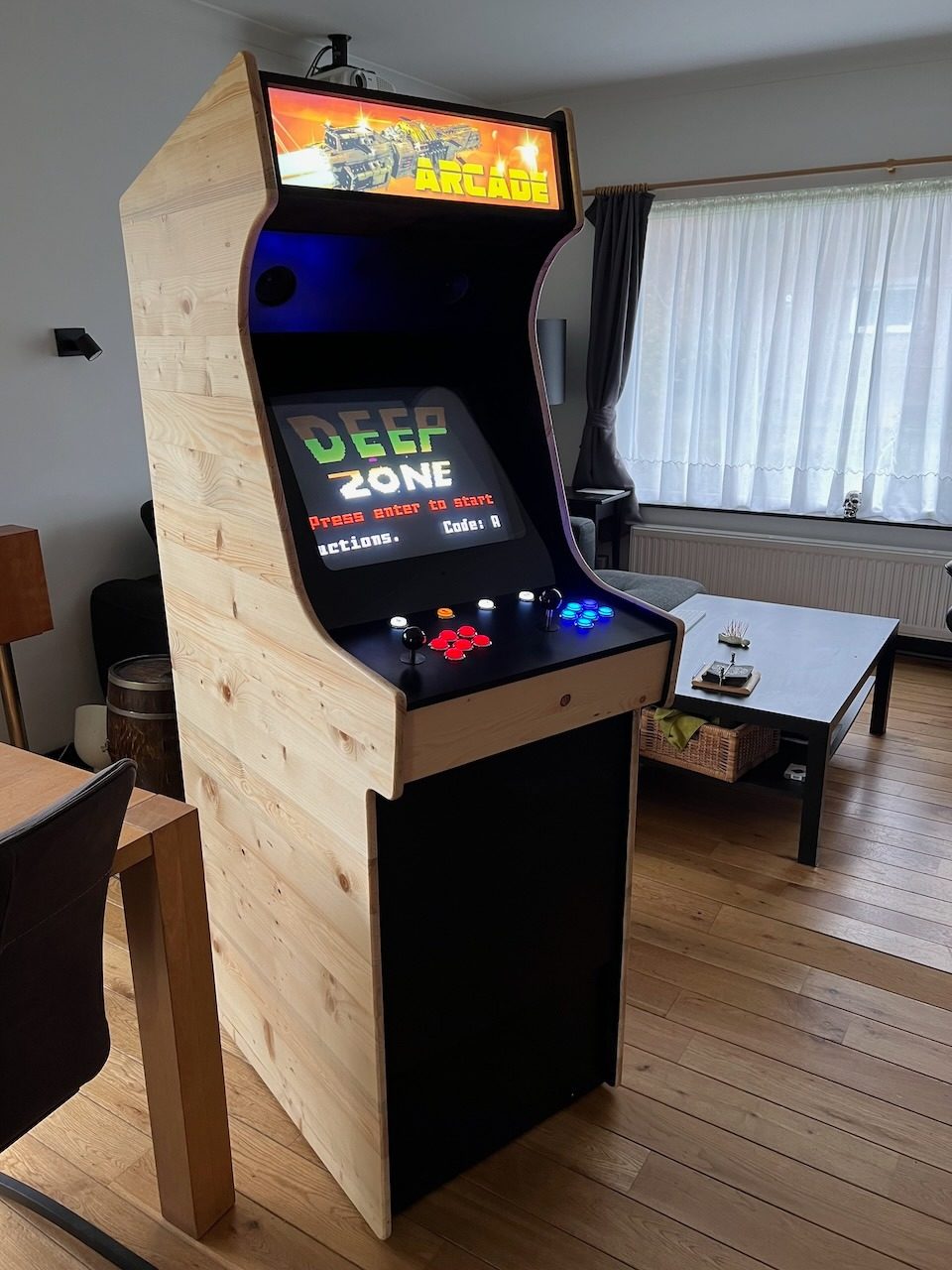 Borne d'arcade rétro